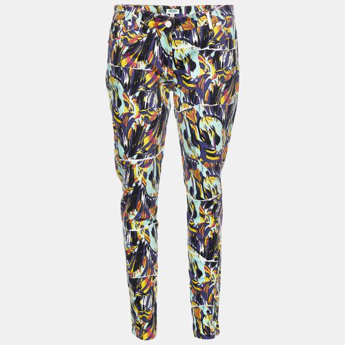 Printed Stretch Cotton Tapered Jeans Waist: 33" - Kenzo - Modalova