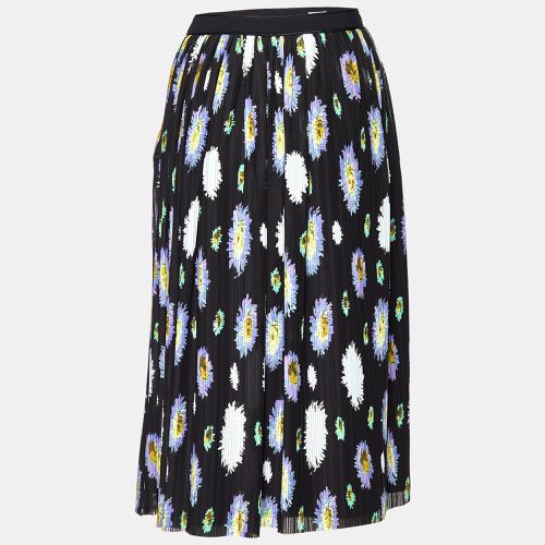 Kenzo Black Floral Printed Crepe Midi Skirt M - Kenzo - Modalova