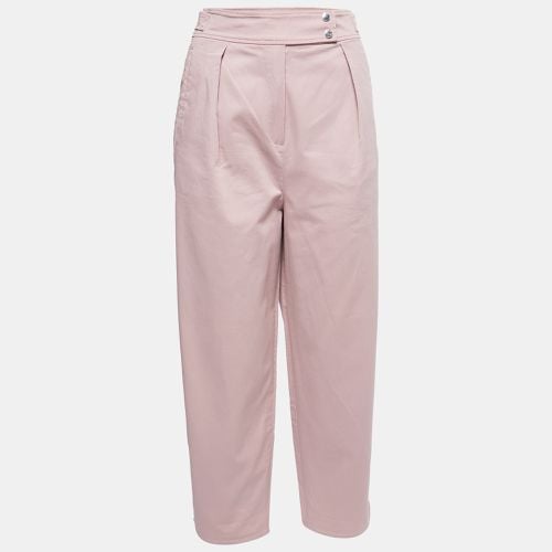 Kenzo Dusty Pink Cotton Pleated Trousers S - Kenzo - Modalova