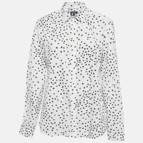 Kenzo White All-Over Print Cotton Shirt L - Kenzo - Modalova