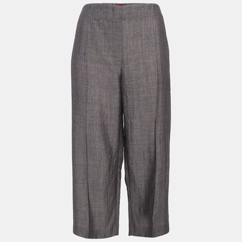 Kenzo Grey Wool Blend Culottes Trousers L - Kenzo - Modalova