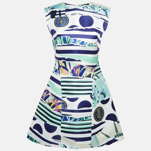 Printed Crepe Sleeveless Mini Dress M - Kenzo - Modalova