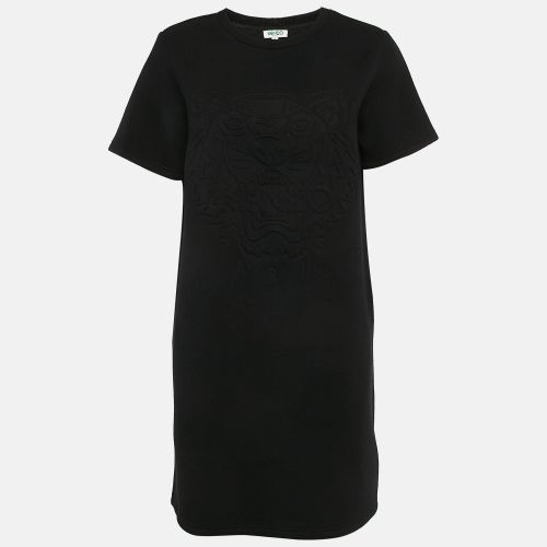 Tiger Embossed Jersey Crewneck T-Shirt Dress S - Kenzo - Modalova