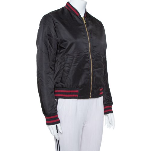 Synthetic Tiger Embroidered Bomber Jacket M - Kenzo - Modalova