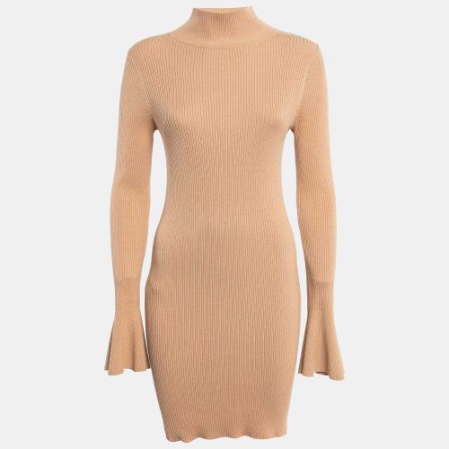 House of Harlow 1960 x Revolve Brown Rib Knit Turtleneck Bodycon Dress M - House Of Harlow 1960 - Modalova