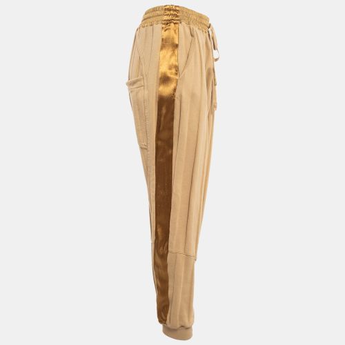 Light Satin Side Stripe Cotton Sweatpants L - Haider Ackermann - Modalova