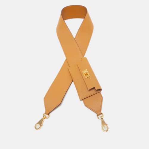 Hermes Sesame Swift and Epsom Leather Kelly Pocket Bag Strap - Hermes - Modalova