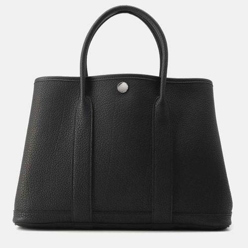 Hermes Black Negonda Leather Garden Party Bag Size TPM - Hermes - Modalova