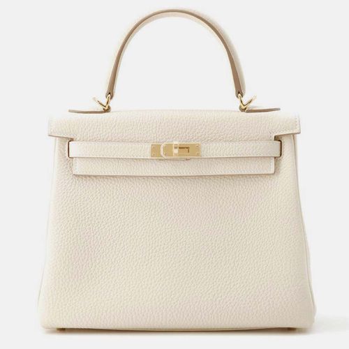 Hermes Craie Togo Leather Kelly 25 Handbags - Hermes - Modalova