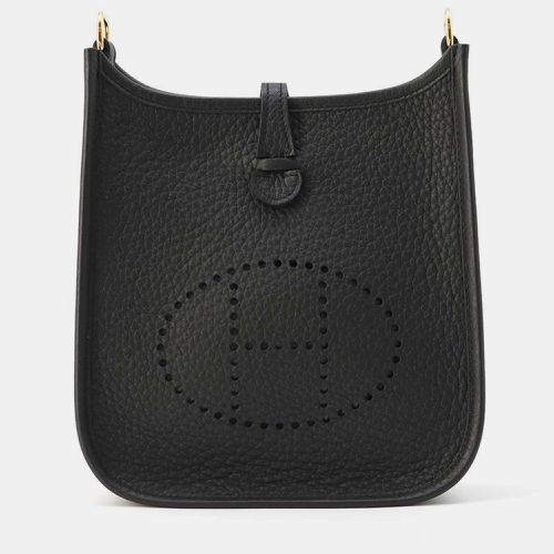 Hermes Black Taurillon Clemence Evelyne Bag Size TPM - Hermes - Modalova