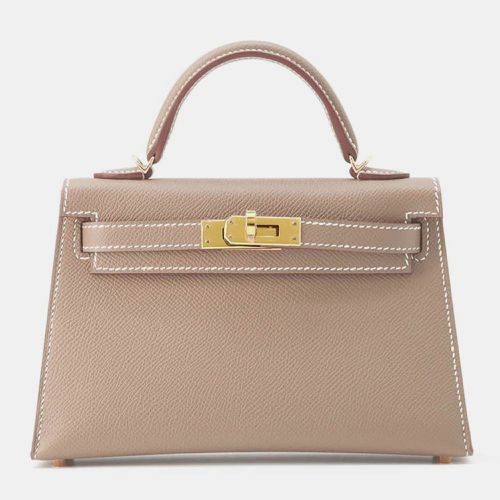 Hermes Etoupe Epsom Mini Kelly Do Bag - Hermes - Modalova