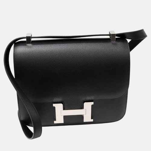 Hermes Black Epsom Constance III Shoulder Bag - Hermes - Modalova