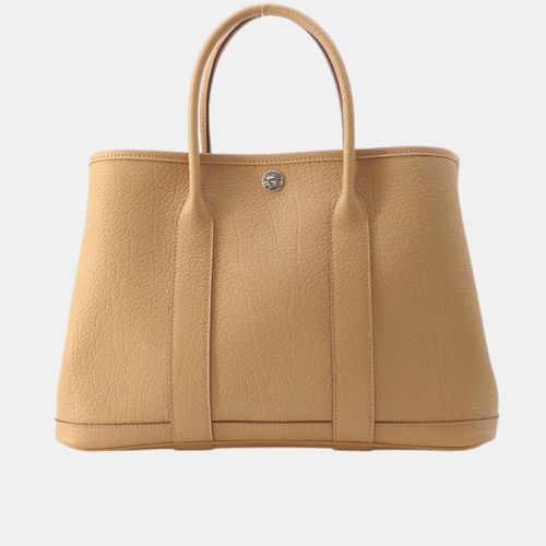 Hermes Garden Party Biscuit Negonda Leather Size TPM - Hermes - Modalova