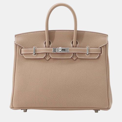 Hermes Etoupe Togo Leather Birkin Size 25 - Hermes - Modalova