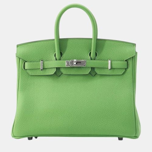 Hermes Vert Yucca Togo Leather Birkin Size 25 - Hermes - Modalova