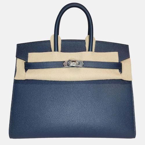 Bleu de Prusse Epsom Sellier Birkin 25 bag - Hermes - Modalova