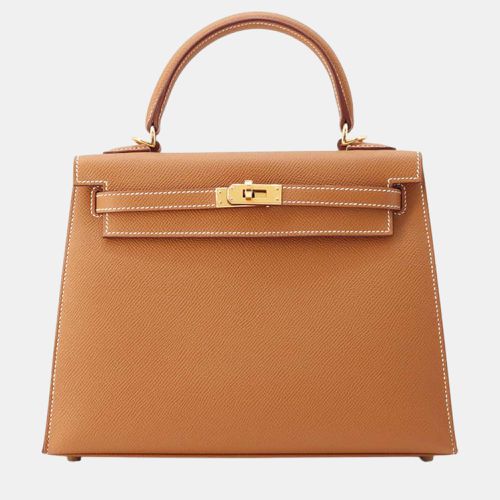 Hermes Kelly Sellier Gold Epsom Size 25 - Hermes - Modalova