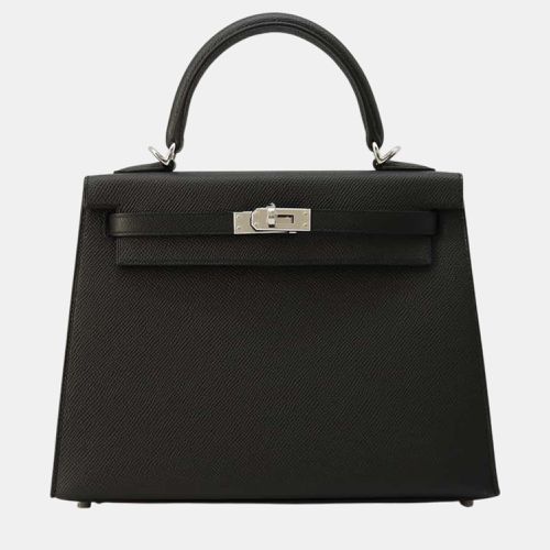 Hermes Kelly Sellier Black Epsom Size 25 - Hermes - Modalova