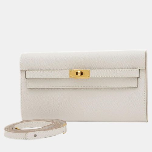 Hermes Gripere Epsom Kelly To Go Wallet with Strap - Hermes - Modalova