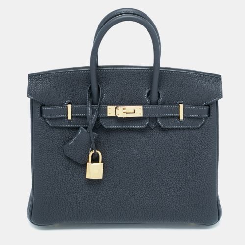 Hermès Caban Togo Leather Gold Finish Birkin 25 Bag - Hermes - Modalova