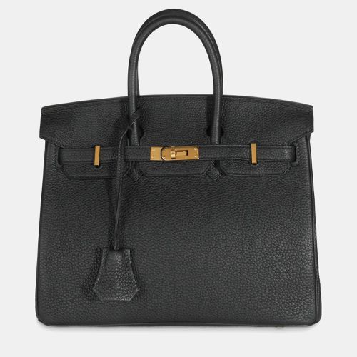 Hermes Black Togo Leather Birkin 25 Tote Bag - Hermes - Modalova