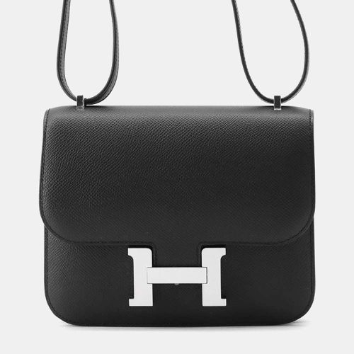 Hermes Miroir Black Epsom Mini Constance III Shoulder Bag - Hermes - Modalova