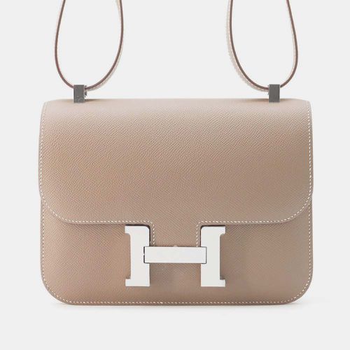 Hermes Miroir Etoupe Epsom Constance 24 Shoulder Bag - Hermes - Modalova