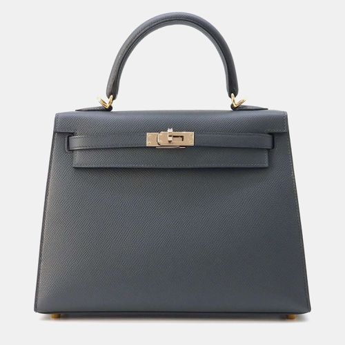 Hermes Grimist Epsom Kelly Sellier 25 Top Handle Bags - Hermes - Modalova