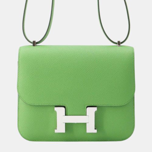 Hermes Miroir Vert Yucca Epsom Mini Constance III Shoulder Bag - Hermes - Modalova