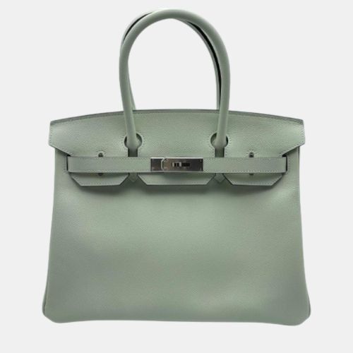 Hermes Vert Fizz Veau Epsom Leather Birkin 30 Bag - Hermes - Modalova
