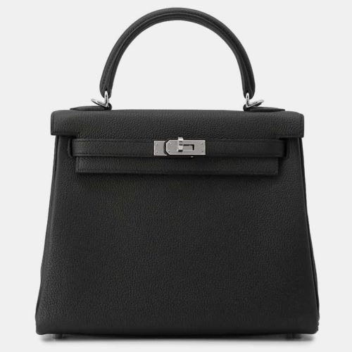 Hermes Black Togo Leather Kelly Retourne 25 Bag - Hermes - Modalova