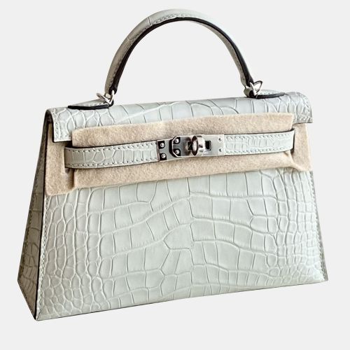 Hermes mini kelly Silver Hardware bag - Hermes - Modalova