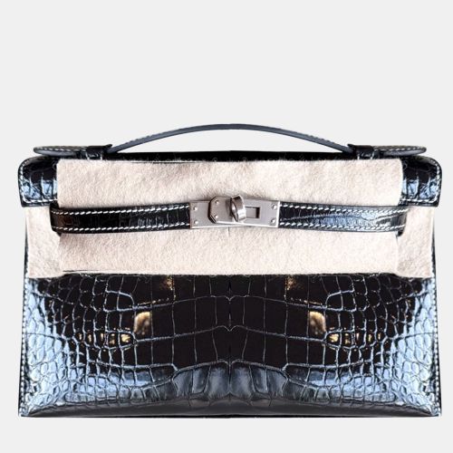 Hermes mini kelly Black bag - Hermes - Modalova