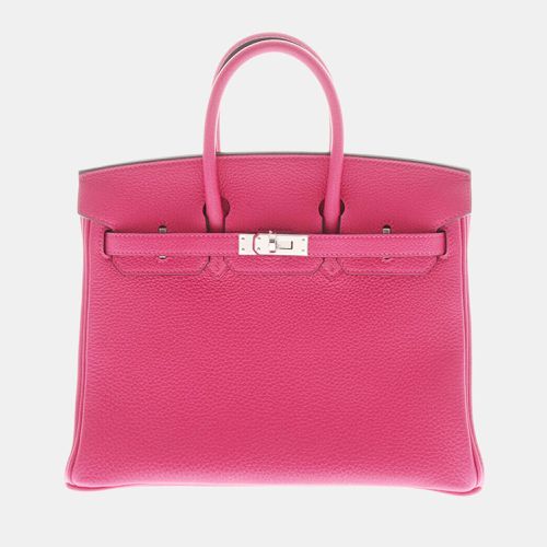 Togo Leather Palladium Hardware Birkin 25 Bag - Hermes - Modalova