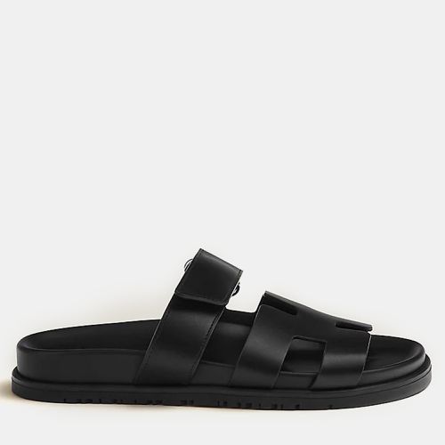 Hermes Black Rubber Chypre Sandal 35 - Hermes - Modalova