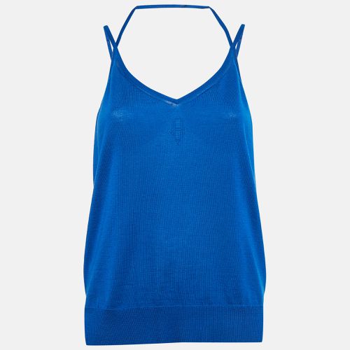 Hermès Blue Cashmere Knit Camisole L - Hermes - Modalova