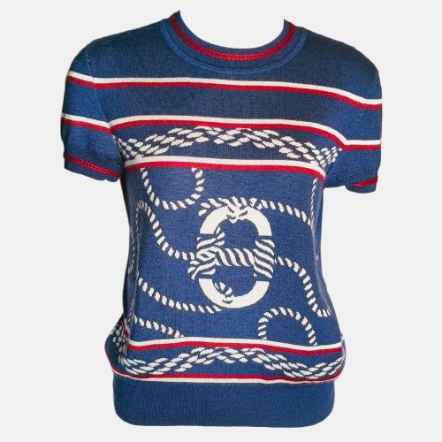 Hermes Blue Top IT 40 - Hermes - Modalova