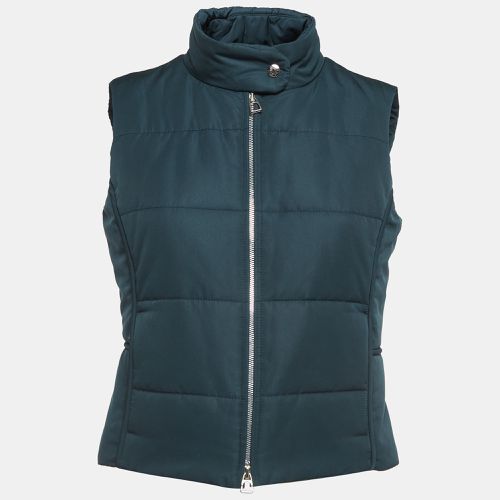 Hermès Teal Synthetic Sleeveless Quilted Vest S - Hermes - Modalova