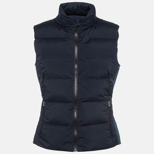 Hermes Navy Navy Blue Synthetic Puffer Vest M - Hermes - Modalova