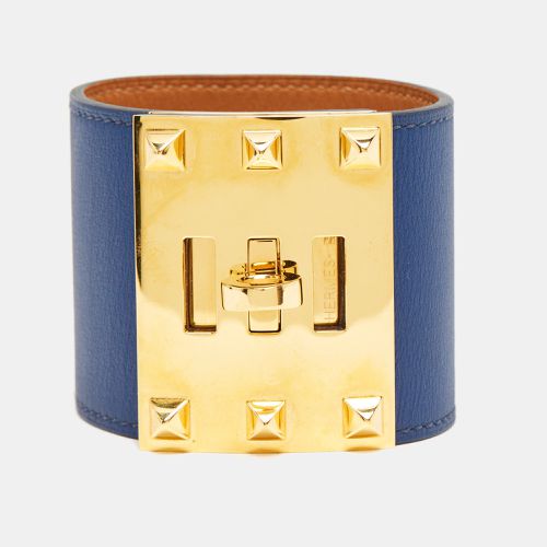 Hermès Kelly Dog Leather Gold Plated Bracelet - Hermes - Modalova