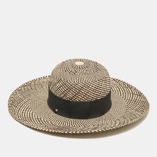 Hermès /Black Straw Anouk Panama Hat - Hermes - Modalova