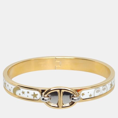 Hermes Gold Metal Mini Clic Chaine D'Ancre Gloria Soli Bracelet - Hermes - Modalova