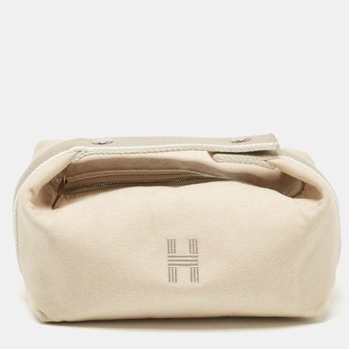 Hermes Natural Canvas Small Bride-a-Brac Pouch - Hermes - Modalova