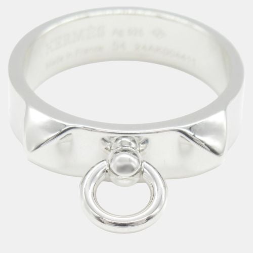 Hermes Silver Collier De Chien Pm Ring EU 53 - Hermes - Modalova