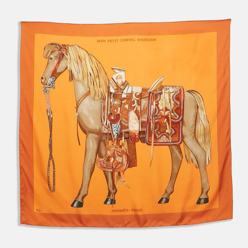 Hermès Mon Petit Cheval Mexican Silk Scarf - Hermes - Modalova