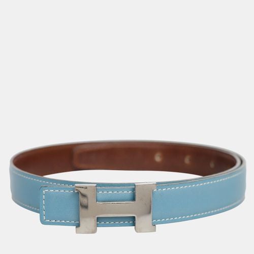 Hermes Vintage Reversible H Leather Belt - Hermes - Modalova