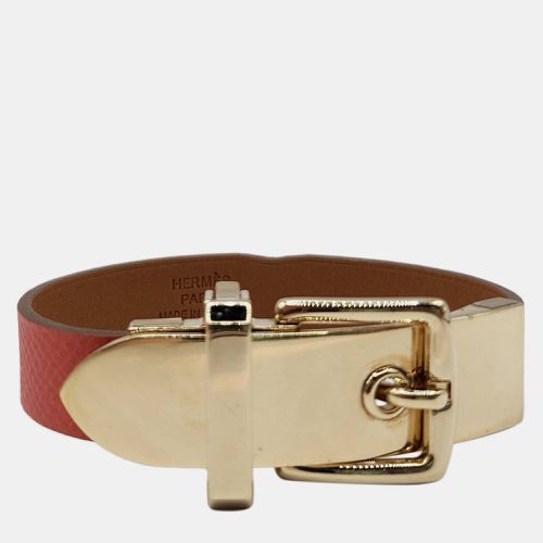 Hermes Java Epsom Leather Bracelet in GHW - Hermes - Modalova