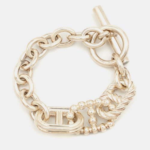 Hermes Chain D'Ancre Parade Link Sterling Silver Bracelet - Hermes - Modalova