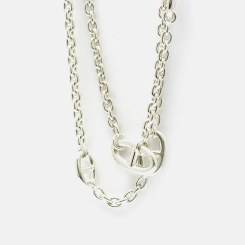 Hermes Chaine D'ancre Silver Pendant Necklace - Hermes - Modalova