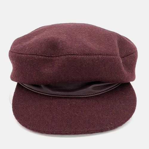 Hermes Wool Burgundy hat - Hermes - Modalova